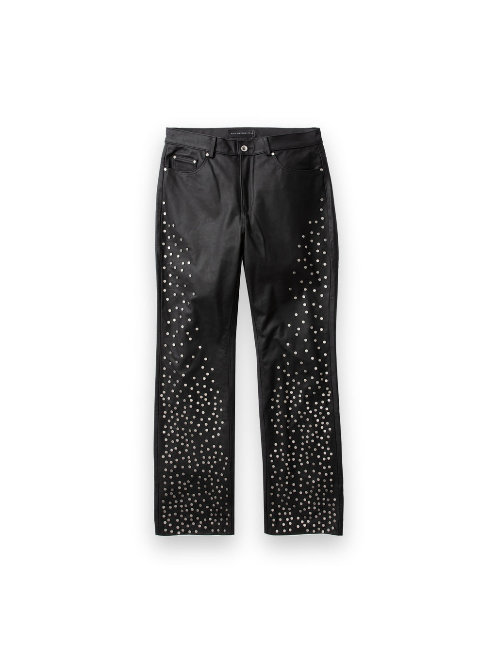WHO DECIDES WAR STUDDED STAR TROUSER