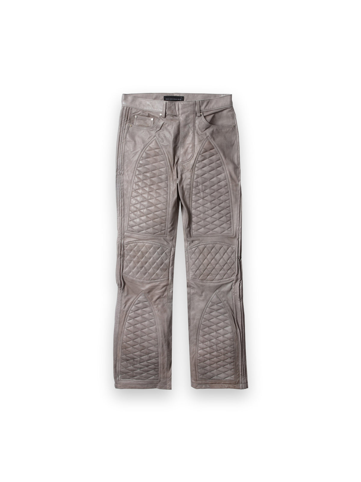 WHO DECIDES WAR PLEATED MOTO