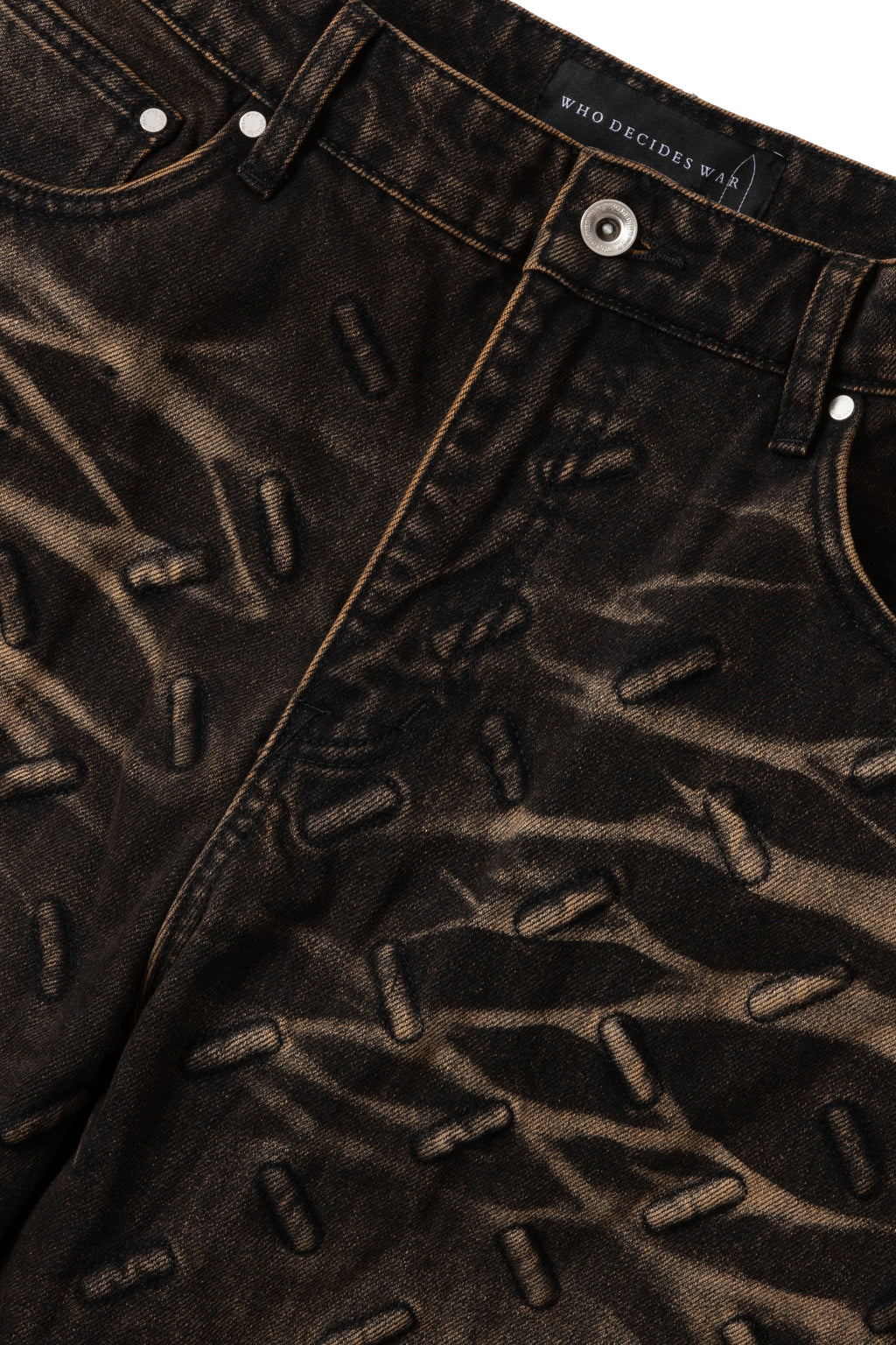 WHO DECIDES WAR THREAD PLATE DENIM — vista 2