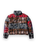 WHO DECIDES WAR RUIN FLANNEL PARKA