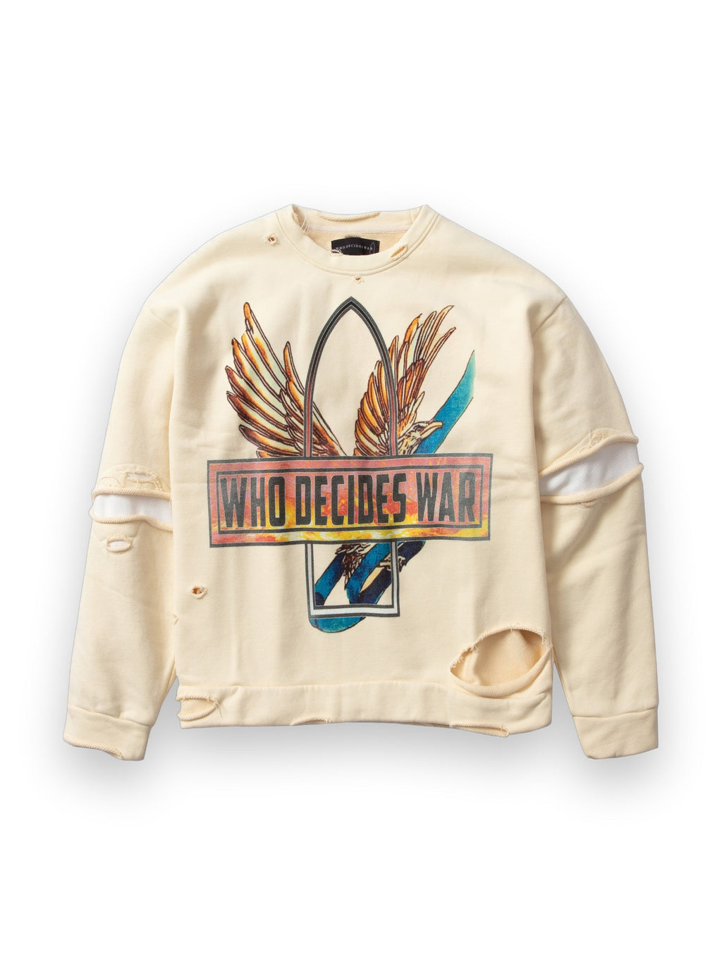 WHO DECIDES WAR RIBBON TOUR PULLOVER