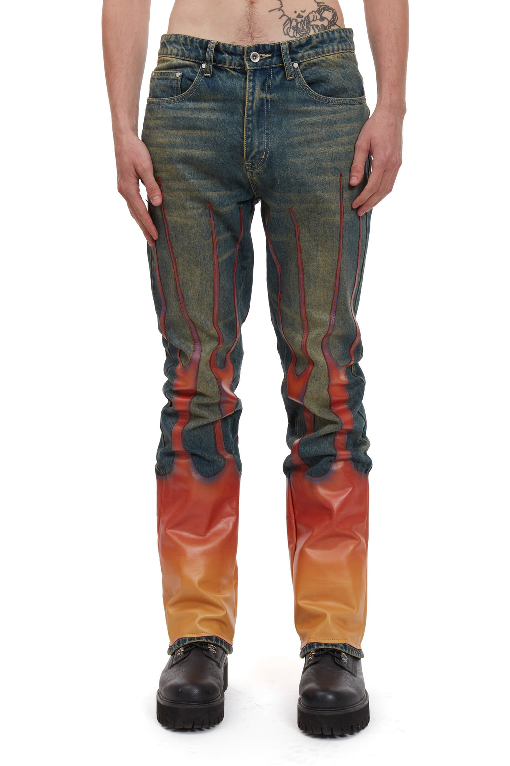 WHO DECIDES WAR FLAME DENIM — vista 3