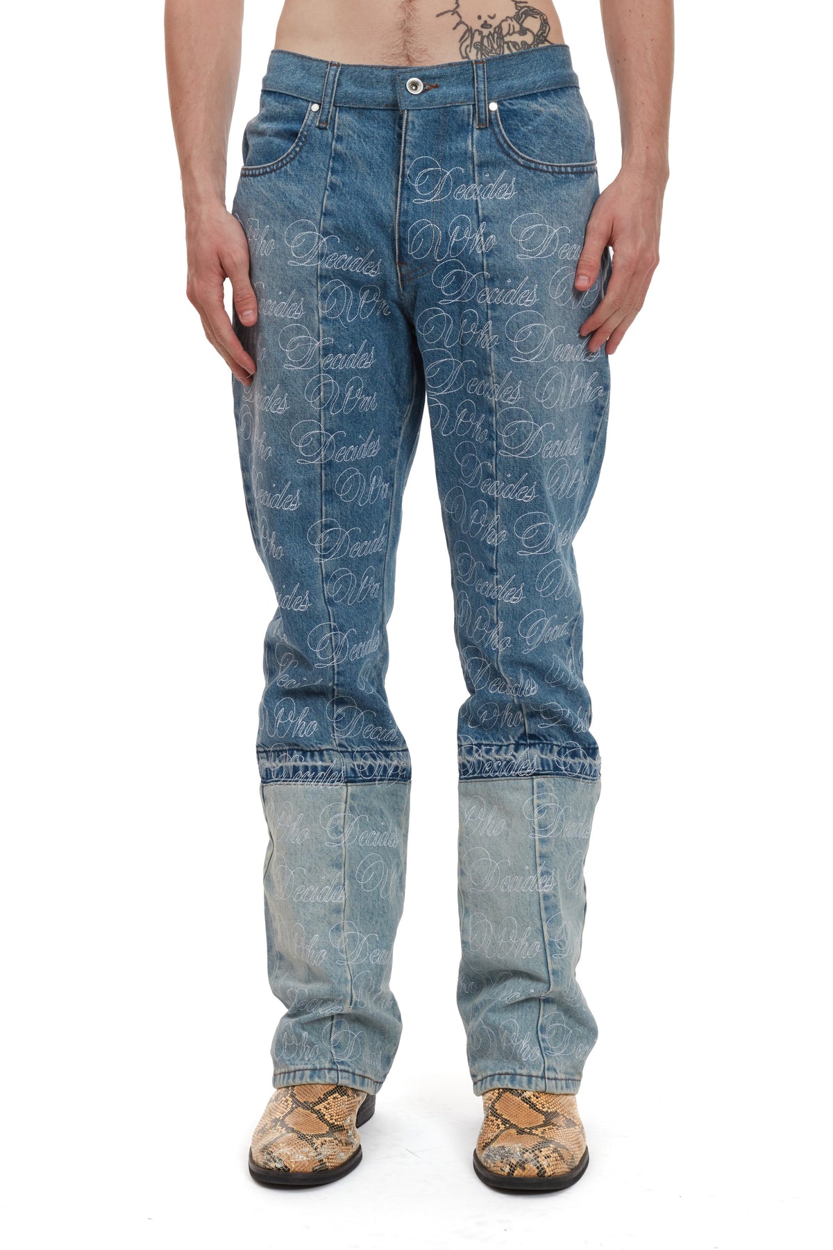 WHO DECIDES WAR MARATRE DENIM — vista 3