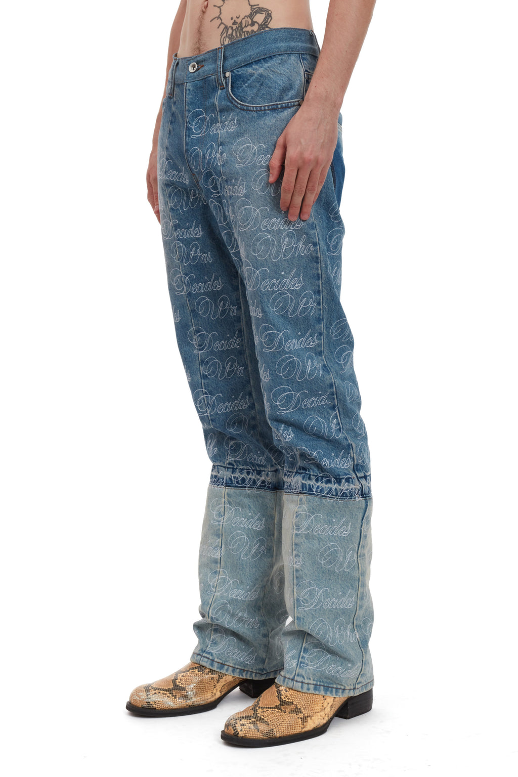 WHO DECIDES WAR MARATRE DENIM — vista 4