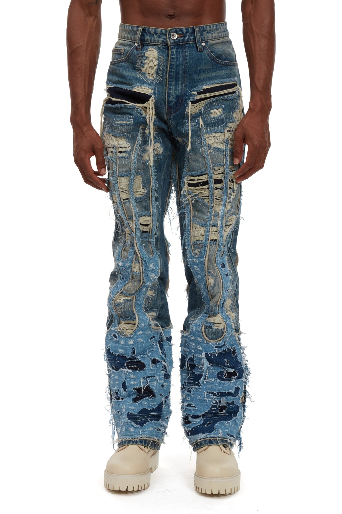 WHO DECIDES WAR FLAME BORO DENIM — vista 3