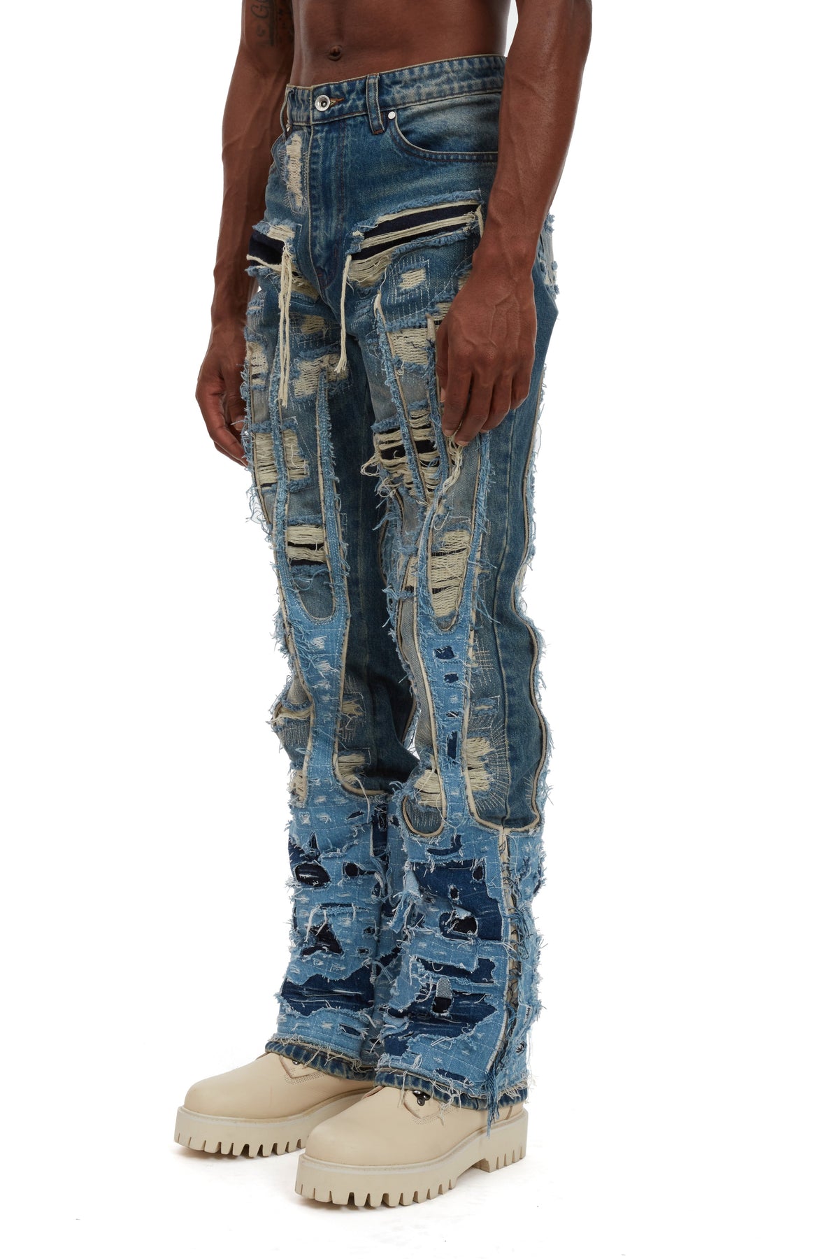 WHO DECIDES WAR FLAME BORO DENIM — vista 4