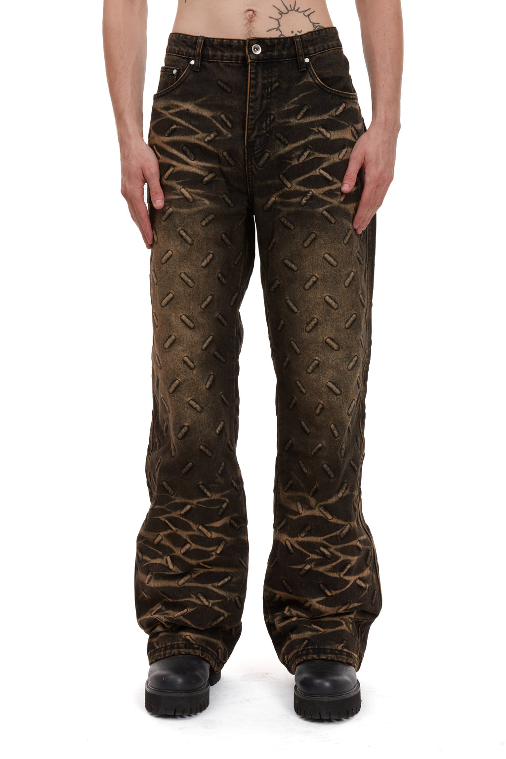 WHO DECIDES WAR THREAD PLATE DENIM — vista 3