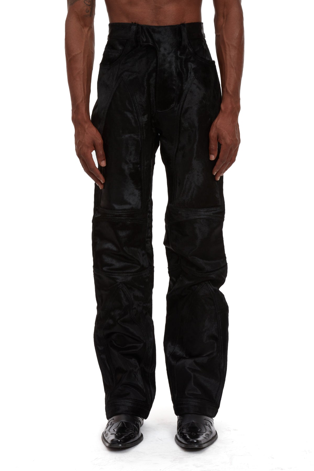 WHO DECIDES WAR CALF MOTO DENIM — vista 3