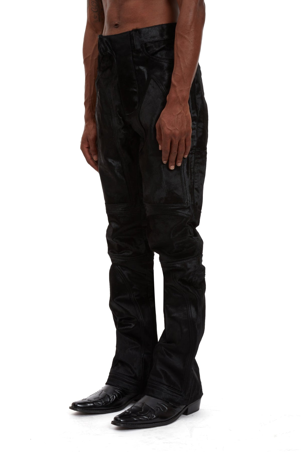 WHO DECIDES WAR CALF MOTO DENIM — vista 4