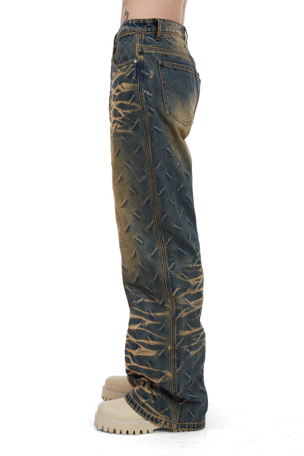WHO DECIDES WAR THREAD PLATE DENIM — vista 5