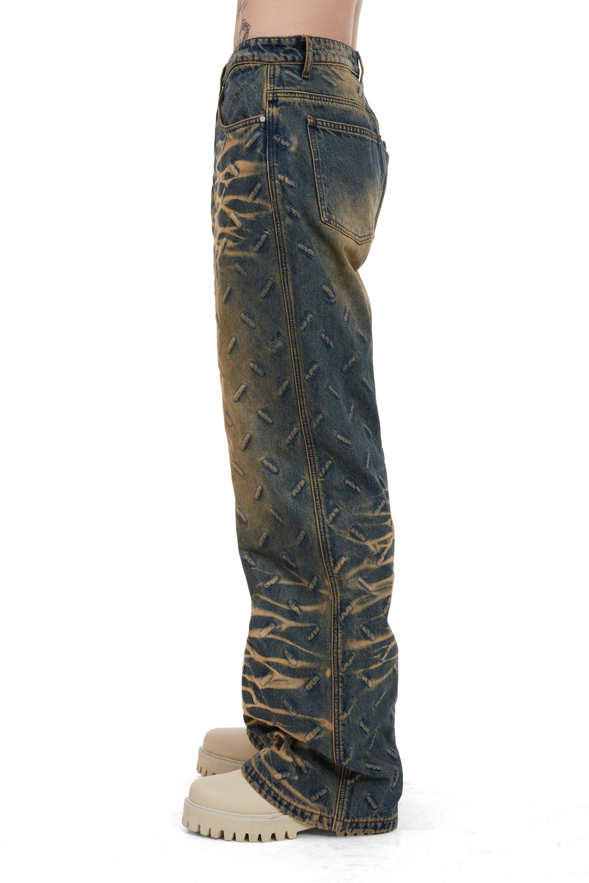 WHO DECIDES WAR THREAD PLATE DENIM — vista 5