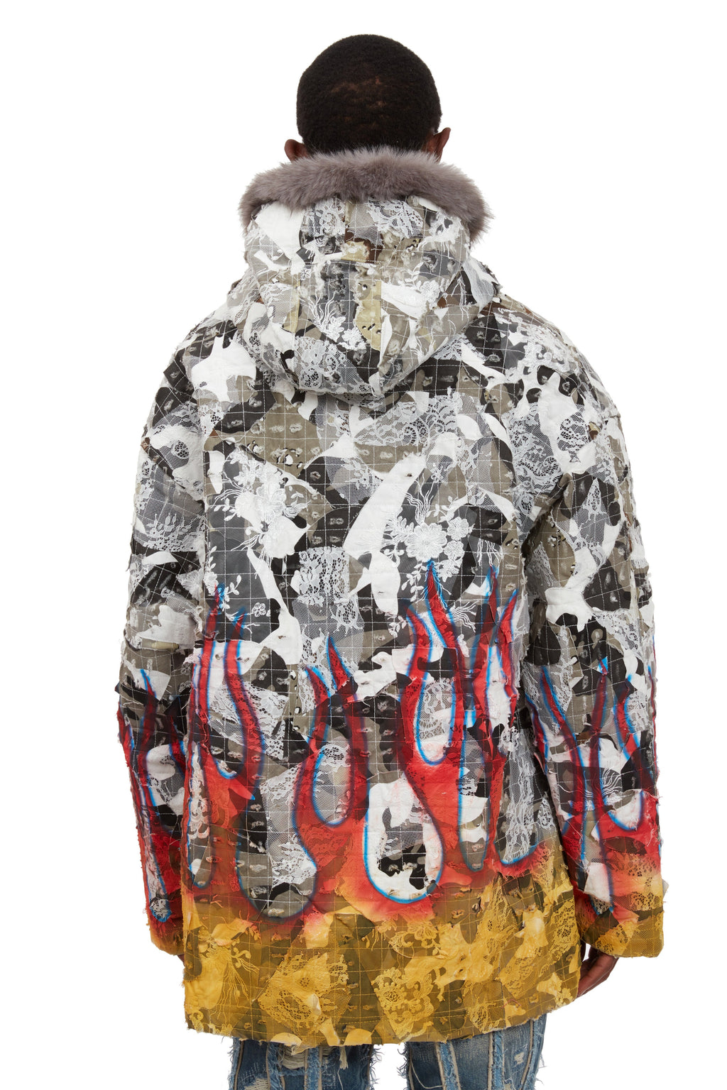 WHO DECIDES WAR ARTIC FLAME PARKA — vista 6