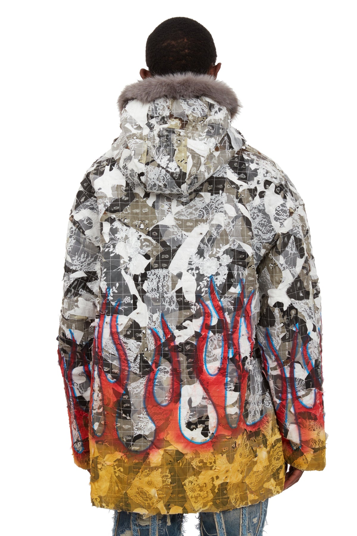 WHO DECIDES WAR ARTIC FLAME PARKA — vista 6
