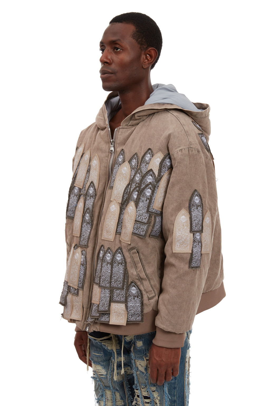 WHO DECIDES WAR FLY AWAY WORK JACKET — vista 4