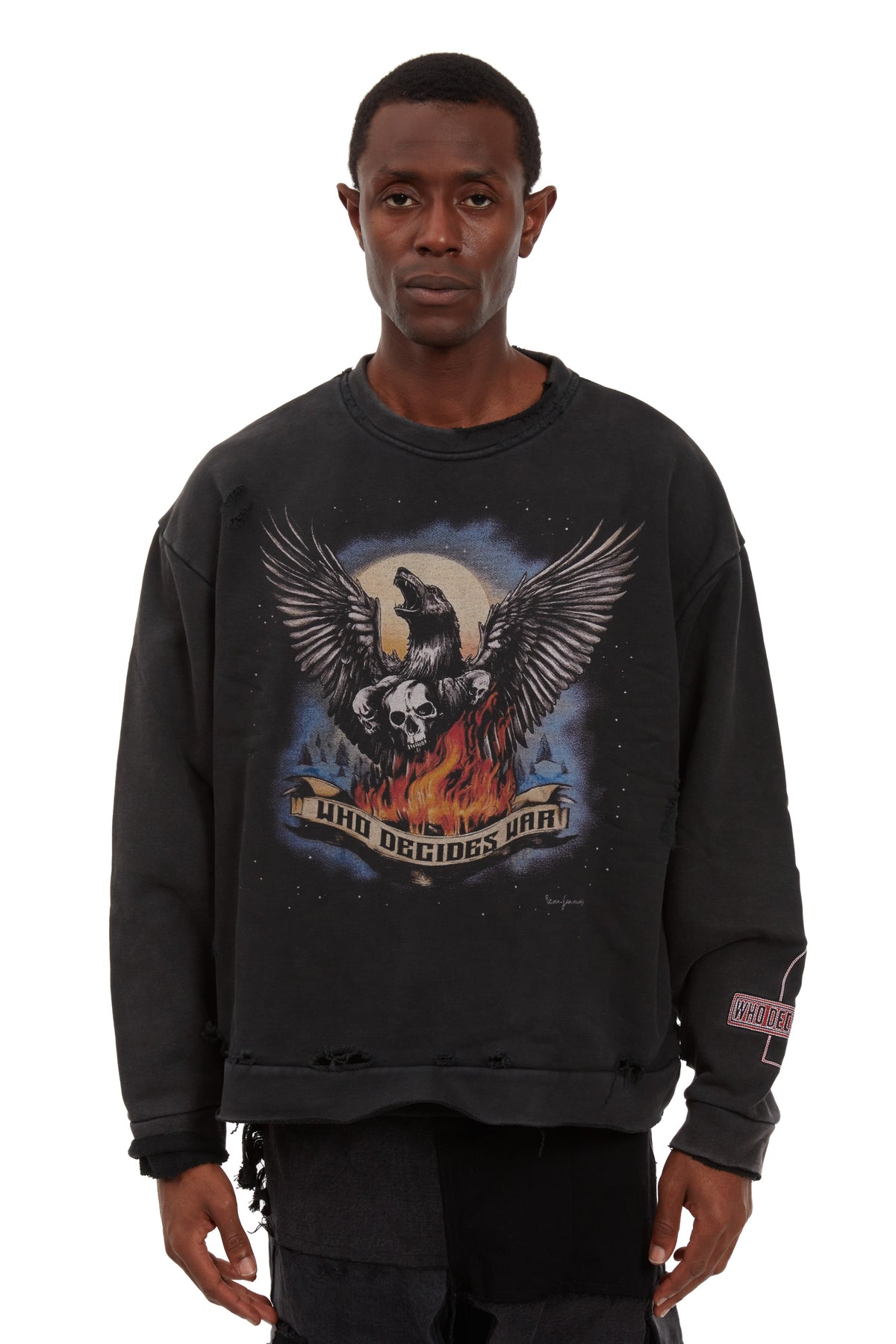 WHO DECIDES WAR MOON PULLOVER — vista 3