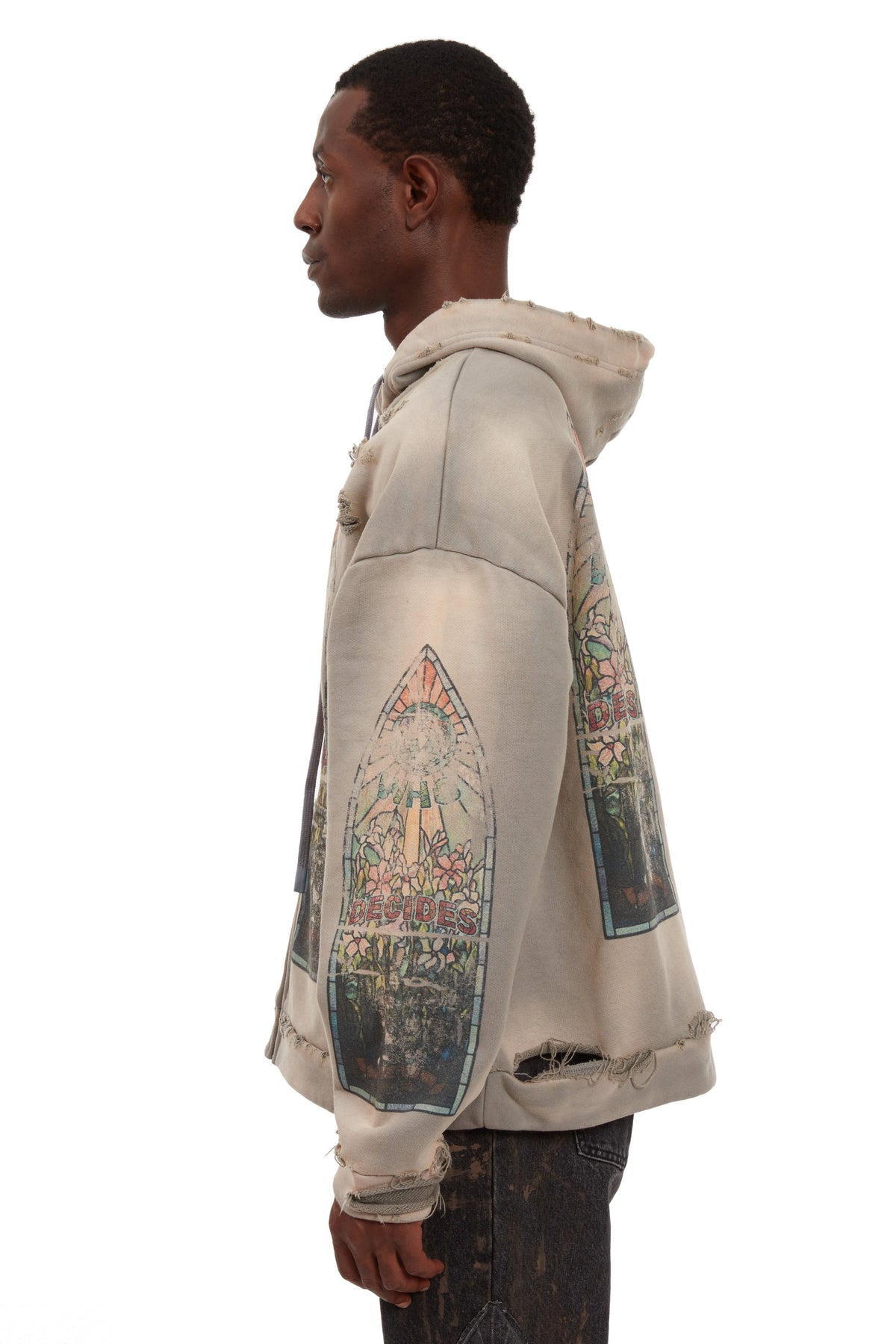 WHO DECIDES WAR FADED ZIP UP — vista 5