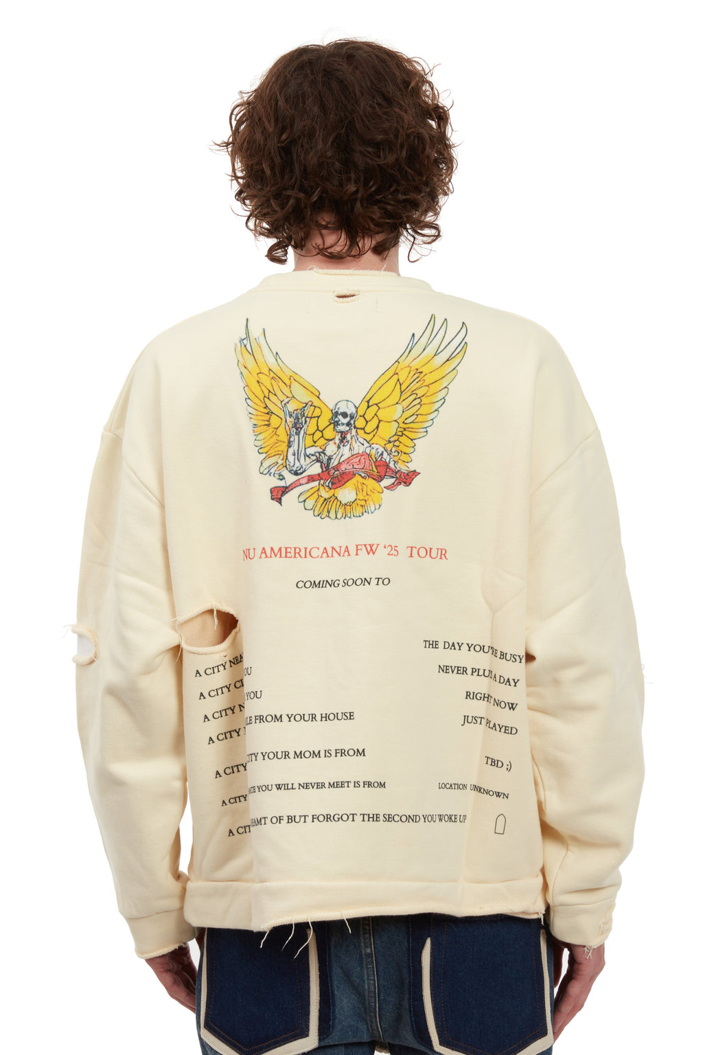 WHO DECIDES WAR RIBBON TOUR PULLOVER — vista 6