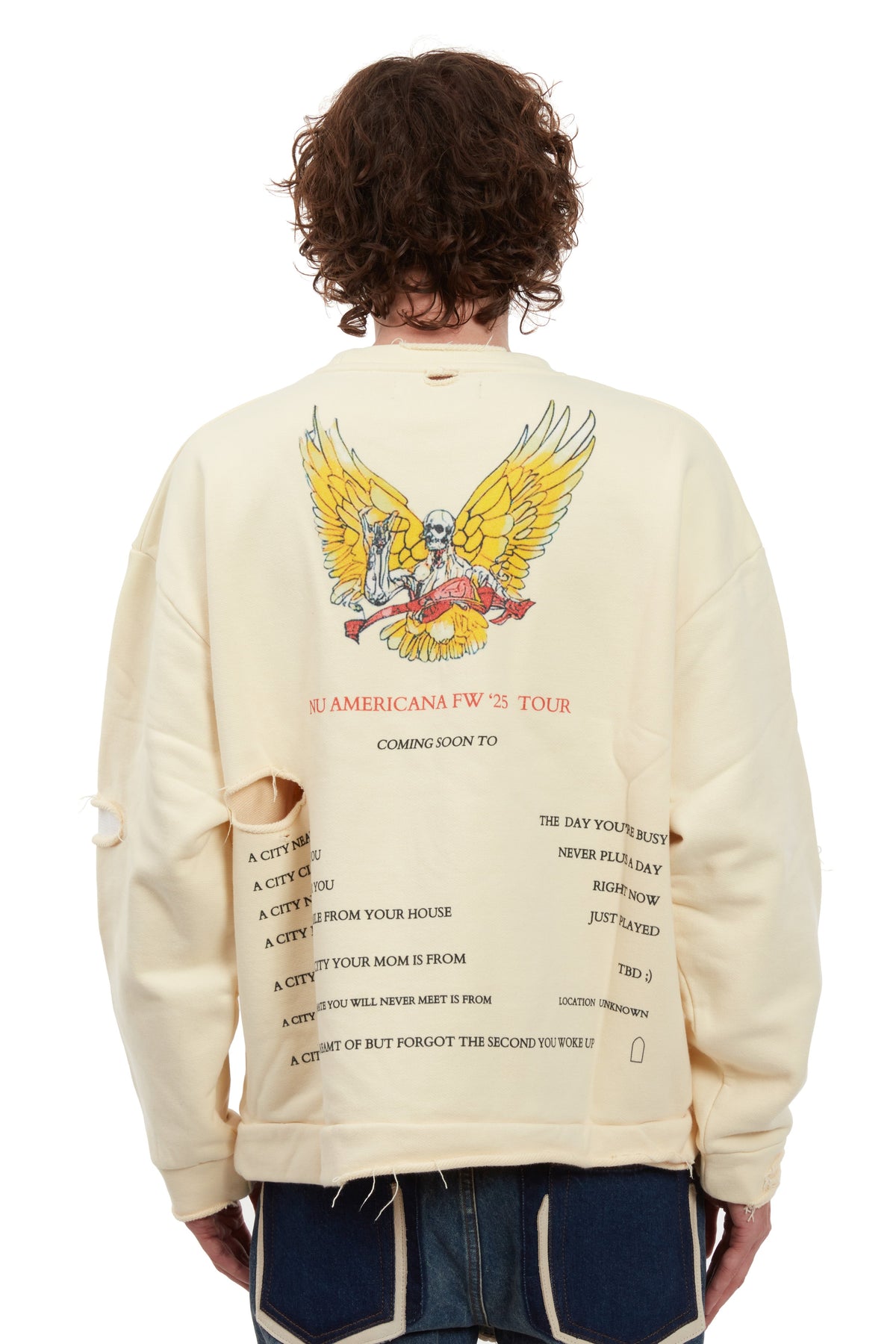 WHO DECIDES WAR RIBBON TOUR PULLOVER — vista 6