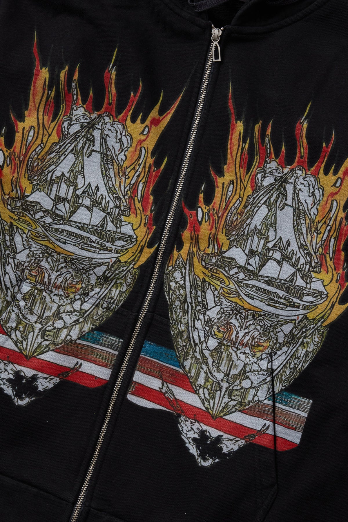 WHO DECIDES WAR ENGULFED MEMORIES ZIP UP — vista 2