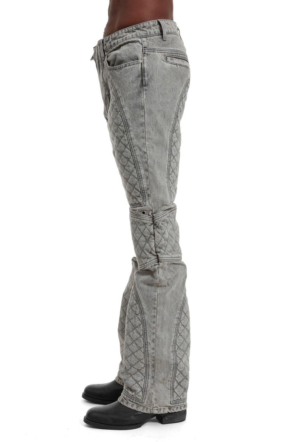 WHO DECIDES WAR MOTO DENIM VINTAGE GREY — vista 5