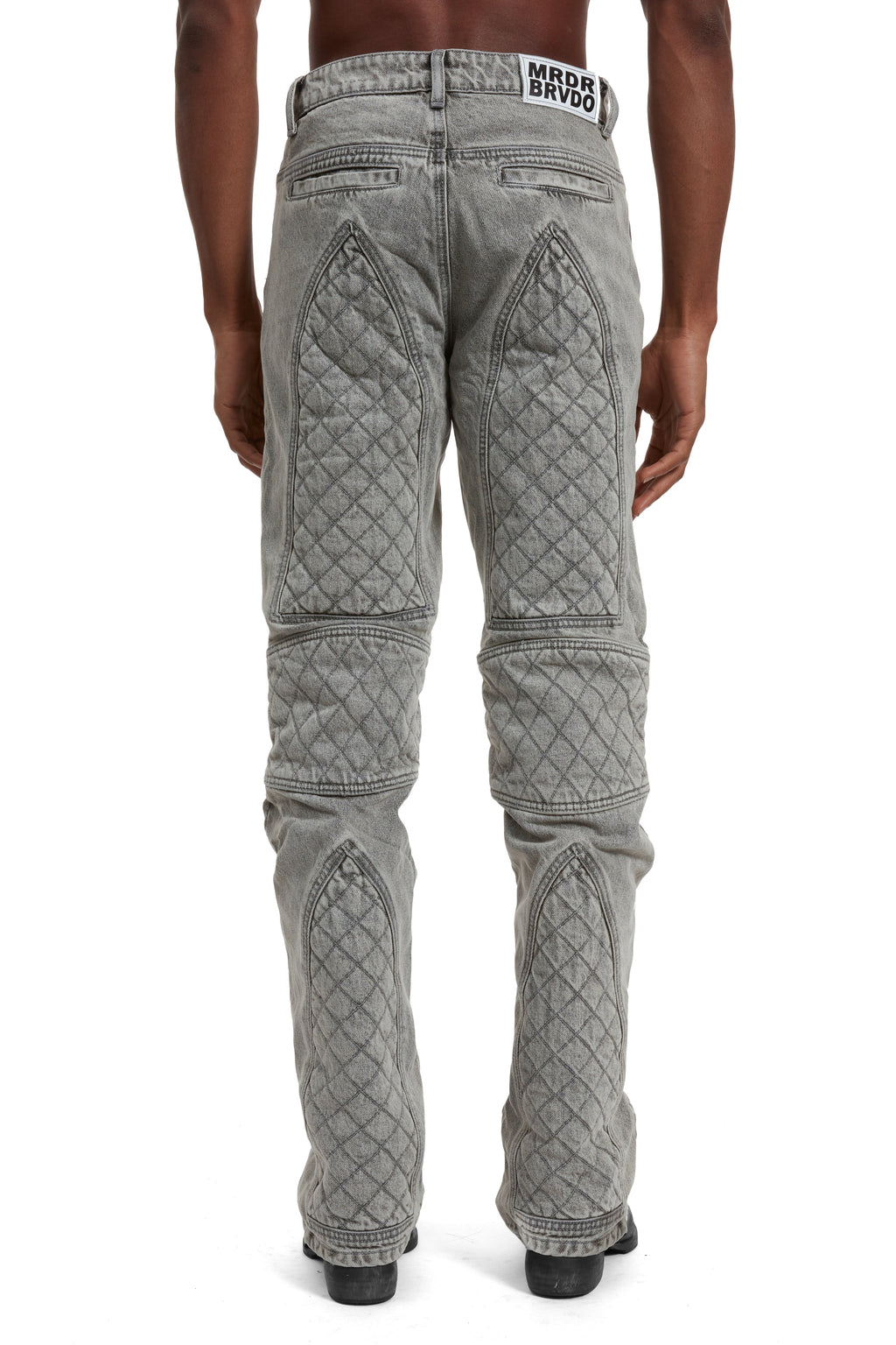 WHO DECIDES WAR MOTO DENIM VINTAGE GREY — vista 6