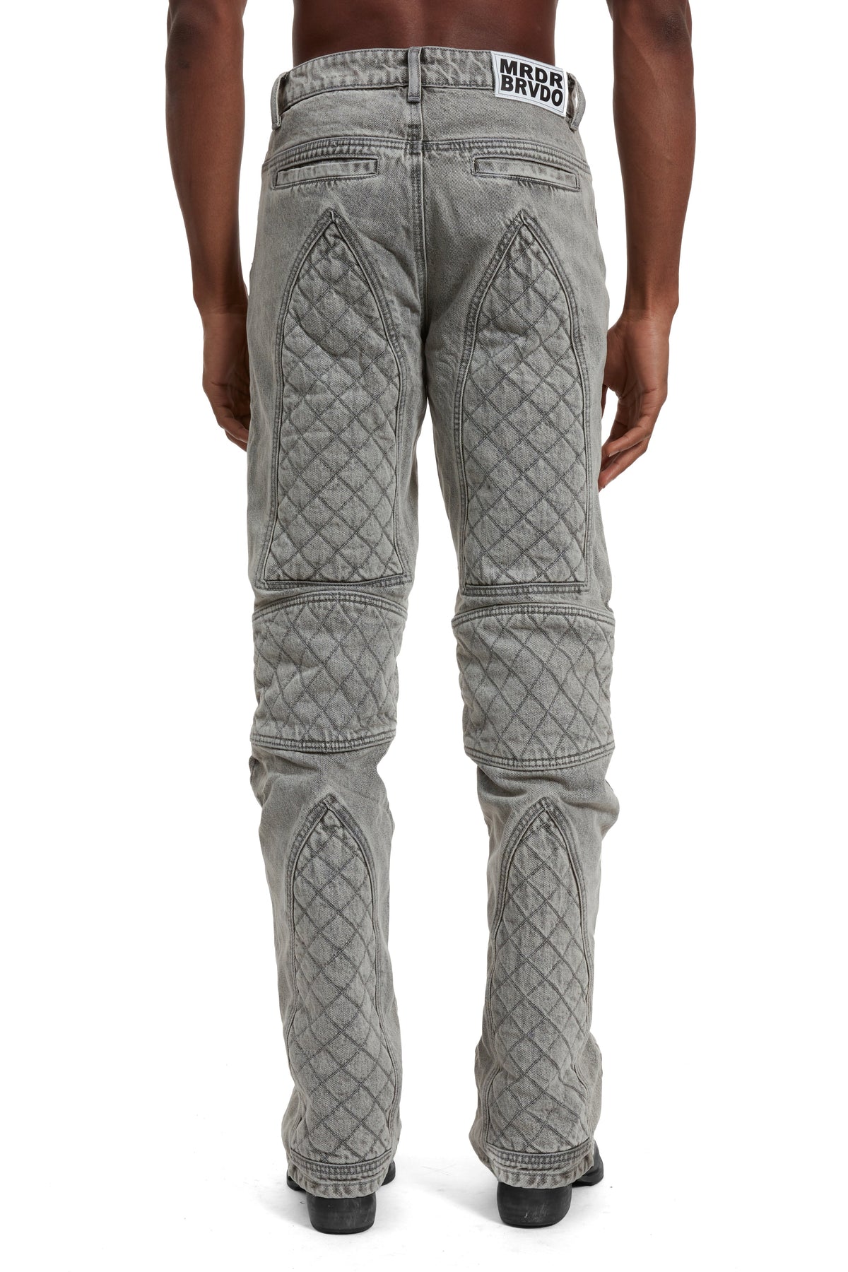 WHO DECIDES WAR MOTO DENIM VINTAGE GREY — vista 6