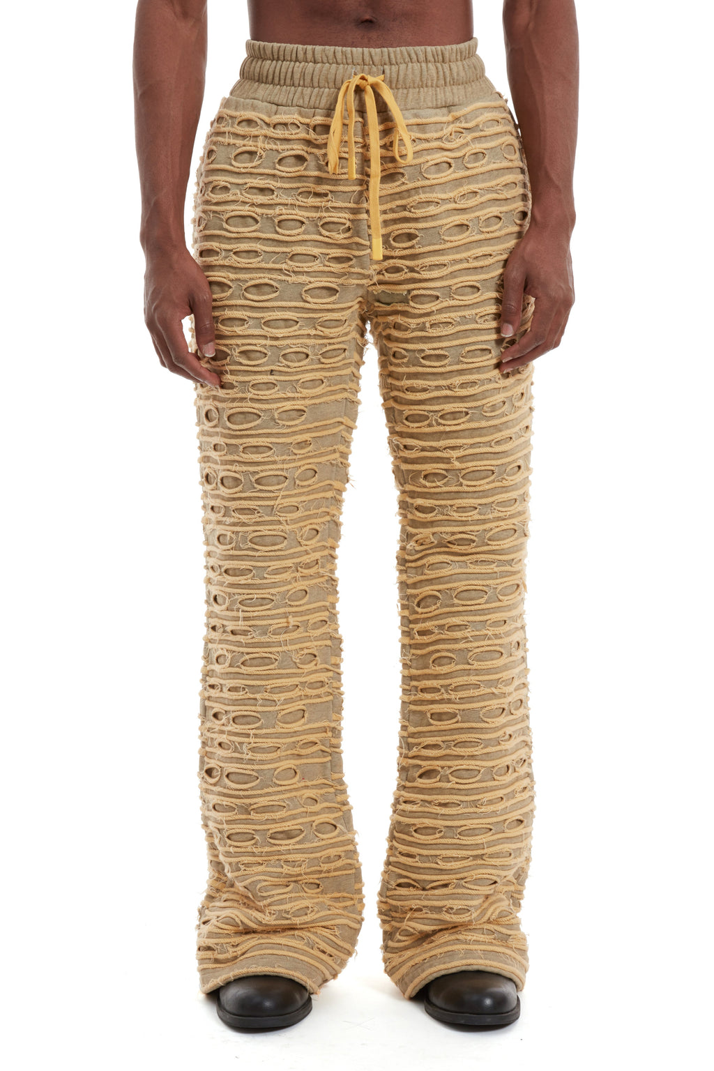 WHO DECIDES WAR UNEARTHED SWEATPANTS TAN — vista 3