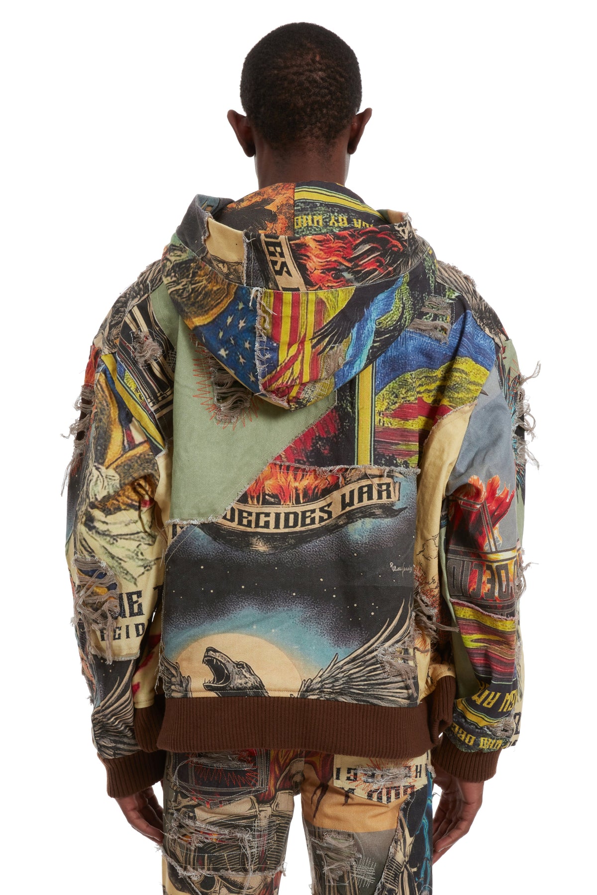 WHO DECIDES WAR VINTAGE ZIP UP — vista 6