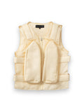 WHO DECIDES WAR ORGANZA BULLET POINT VEST