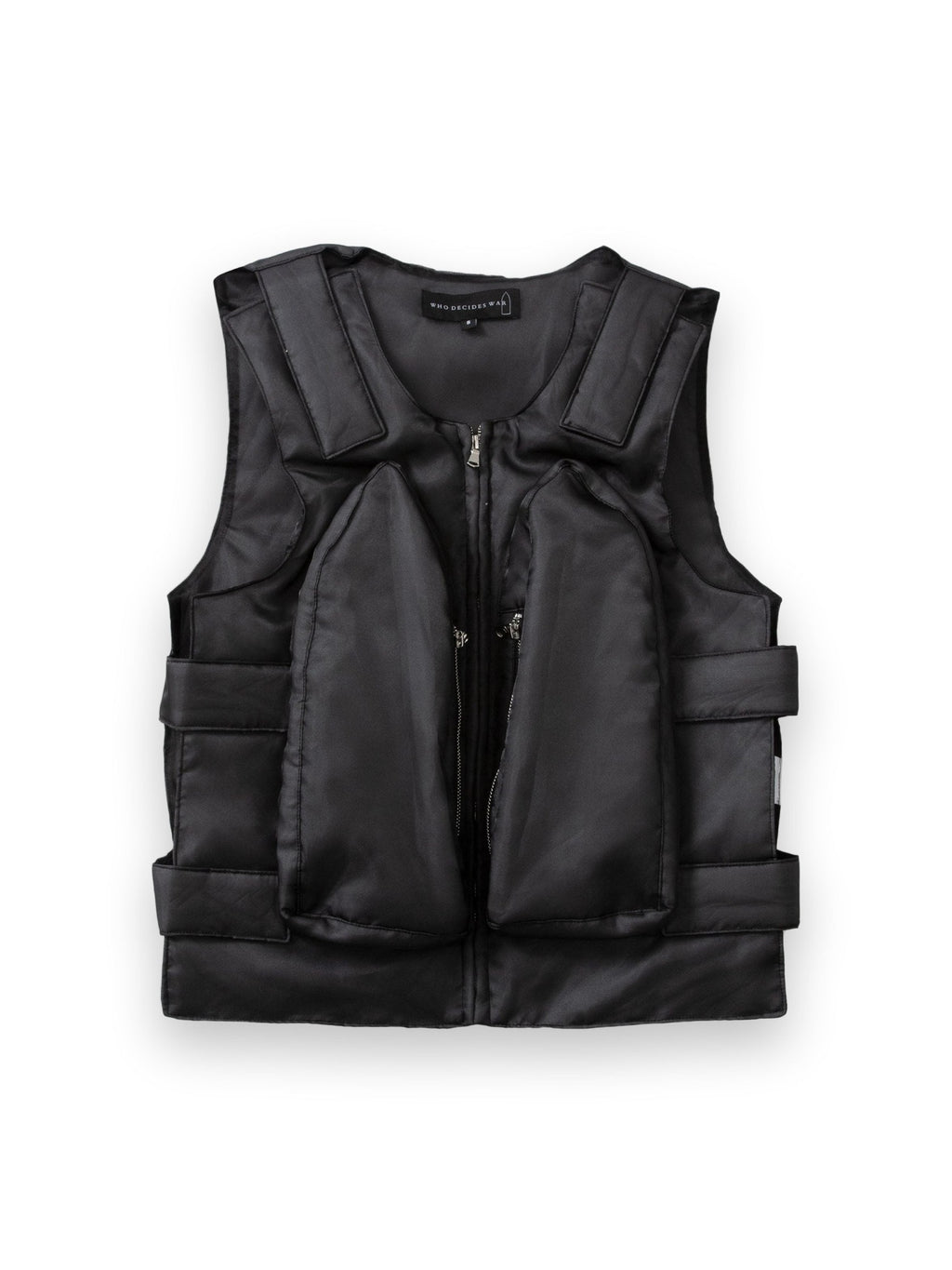 WHO DECIDES WAR ORGANZA BULLET POINT VEST