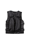 WHO DECIDES WAR ORGANZA BULLET POINT VEST