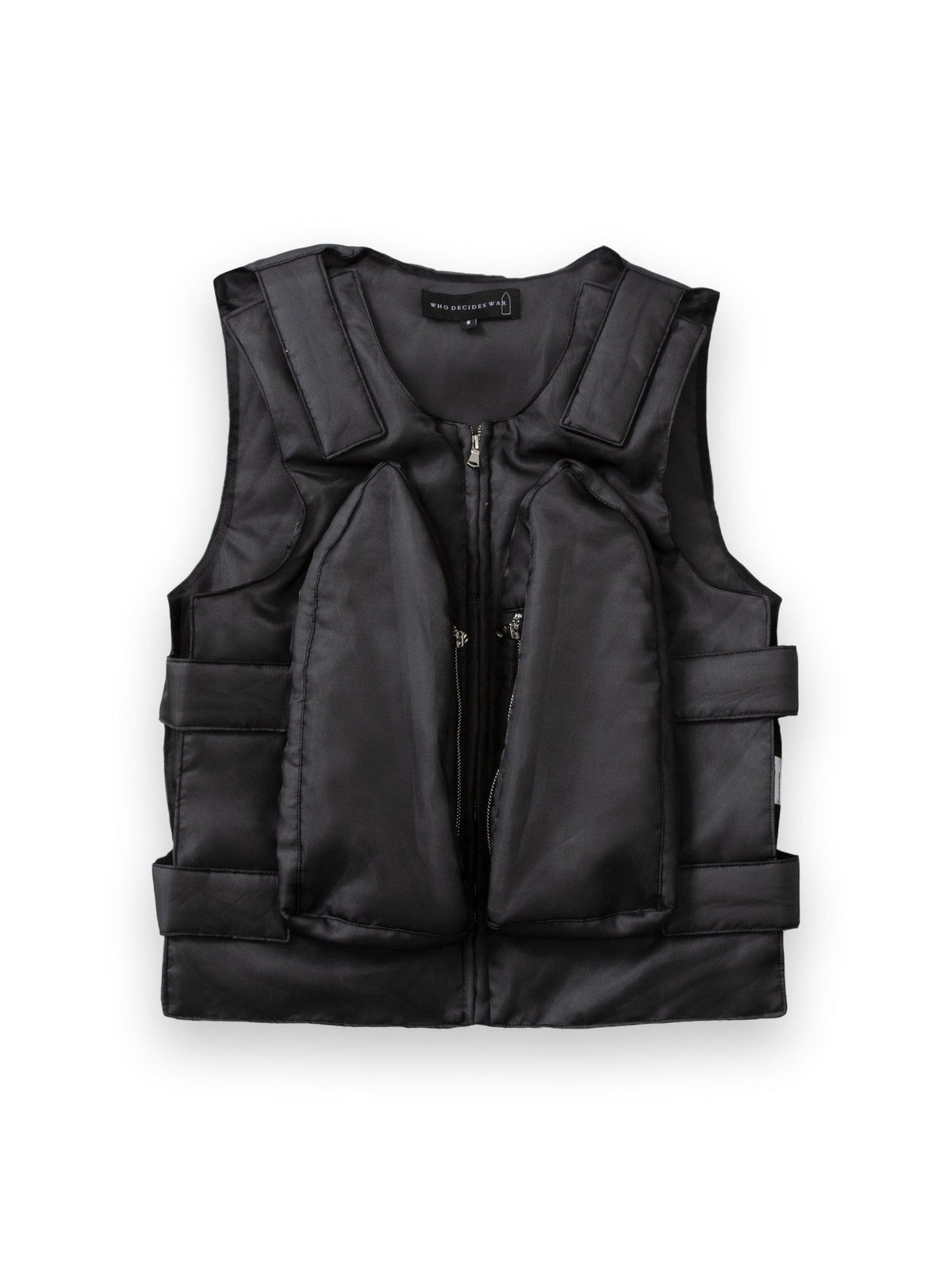 WHO DECIDES WAR ORGANZA BULLET POINT VEST