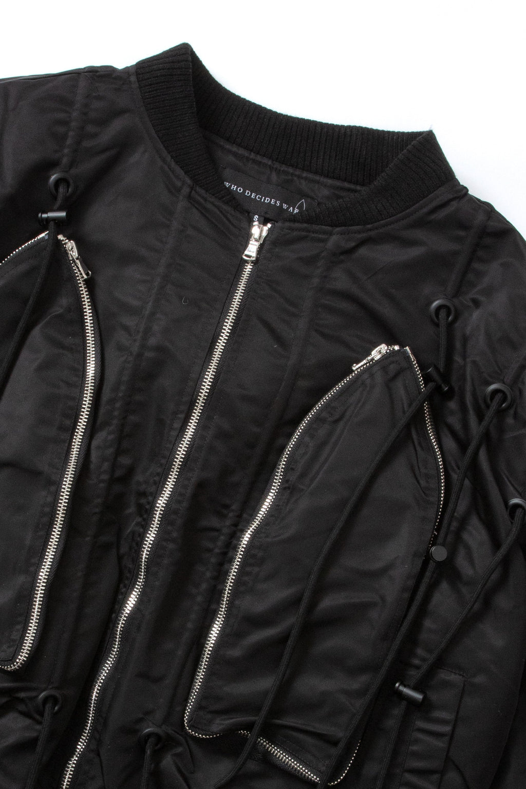 WHO DECIDES WAR STRING THEORY BOMBER JACKET — vista 2