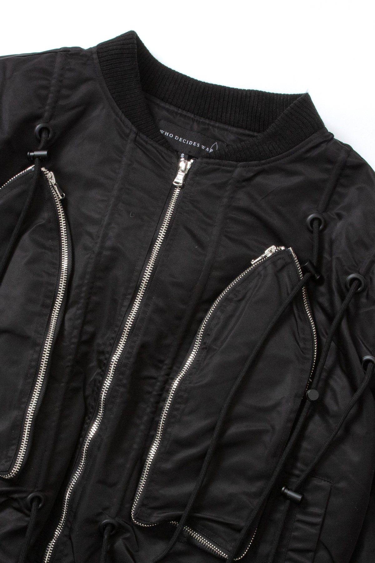 WHO DECIDES WAR STRING THEORY BOMBER JACKET — vista 2