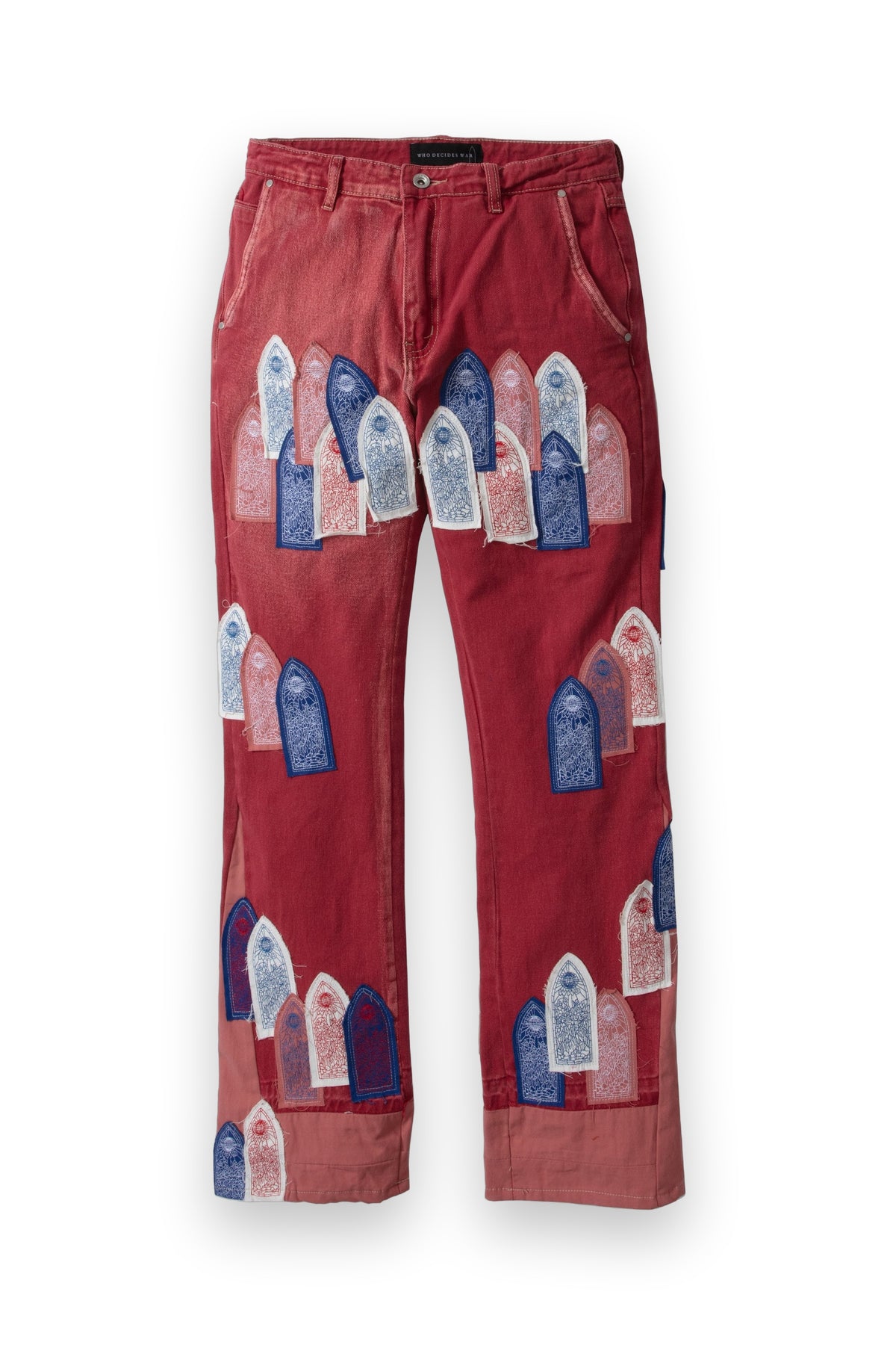 WHO DECIDES WAR PATCHED ARCH CARPENTER PANT
