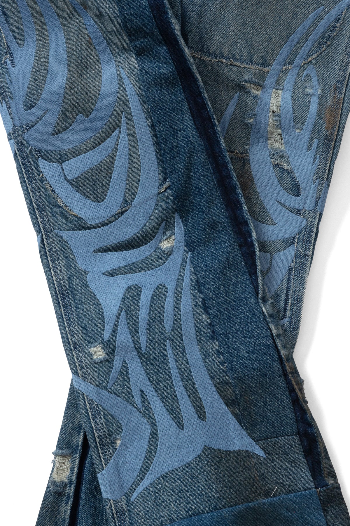 WHO DECIDES WAR WDW WINGED CARPENTER DENIM — vista 2