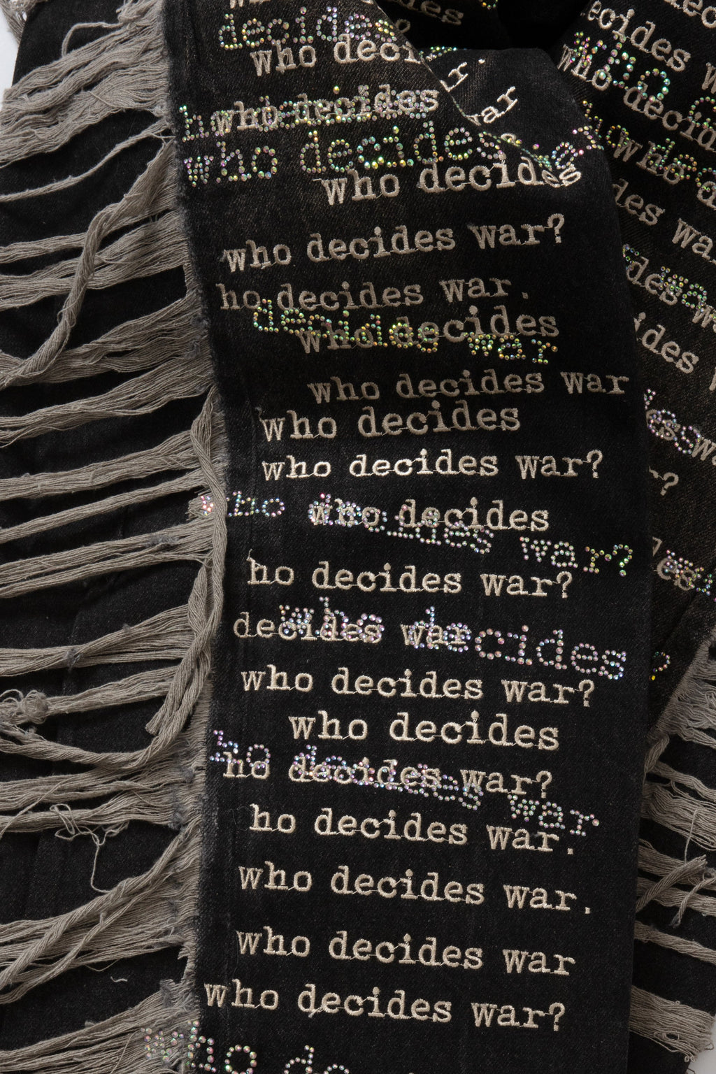 WHO DECIDES WAR ULTRA FLARE SCRIPTURE DENIM — vista 2