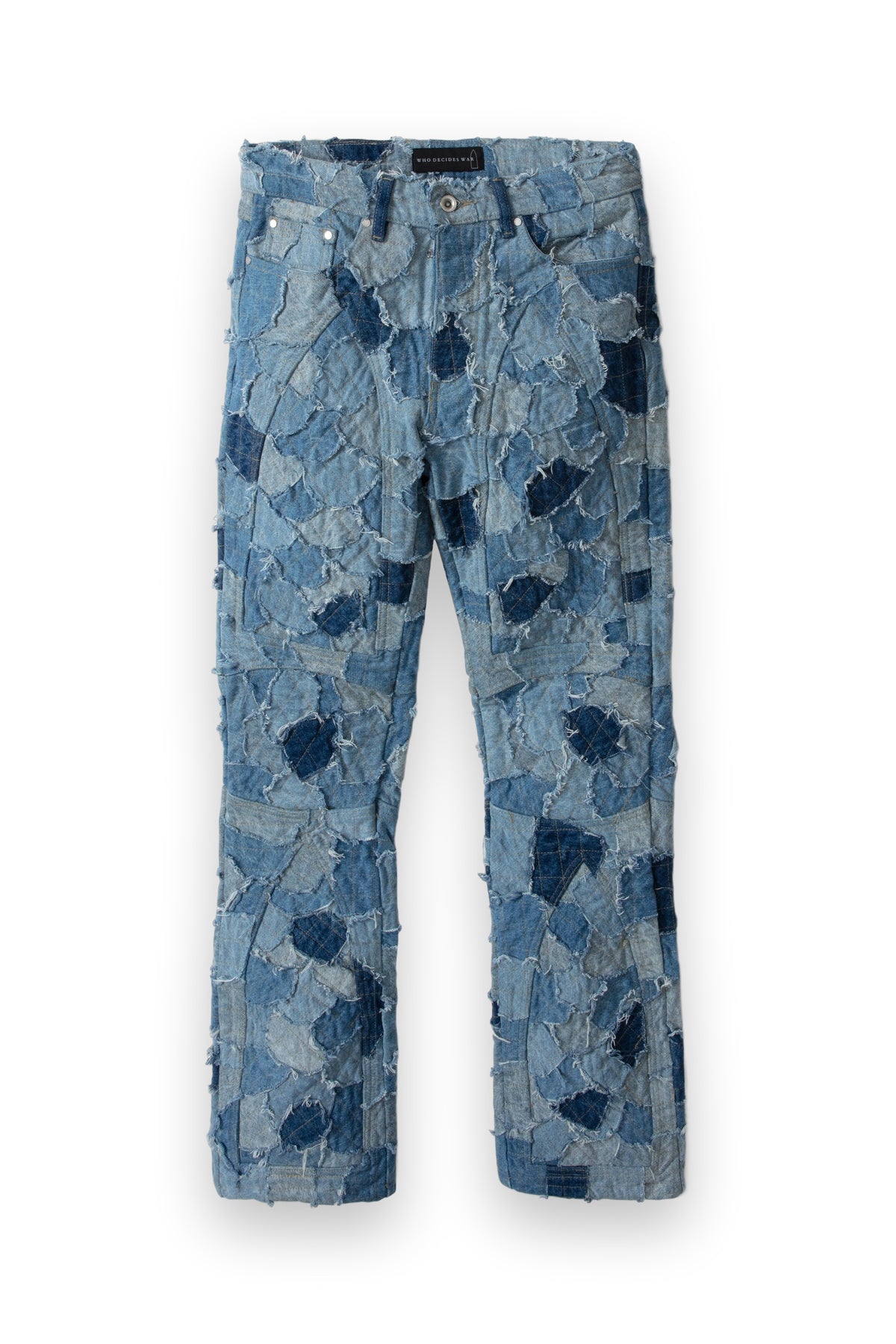 WHO DECIDES WAR DENIM BORO MOTO PANT