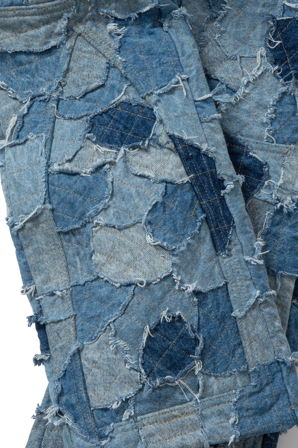 WHO DECIDES WAR DENIM BORO MOTO PANT — vista 2