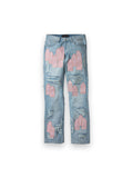 WHO DECIDES WAR EASTER PINK DENIM