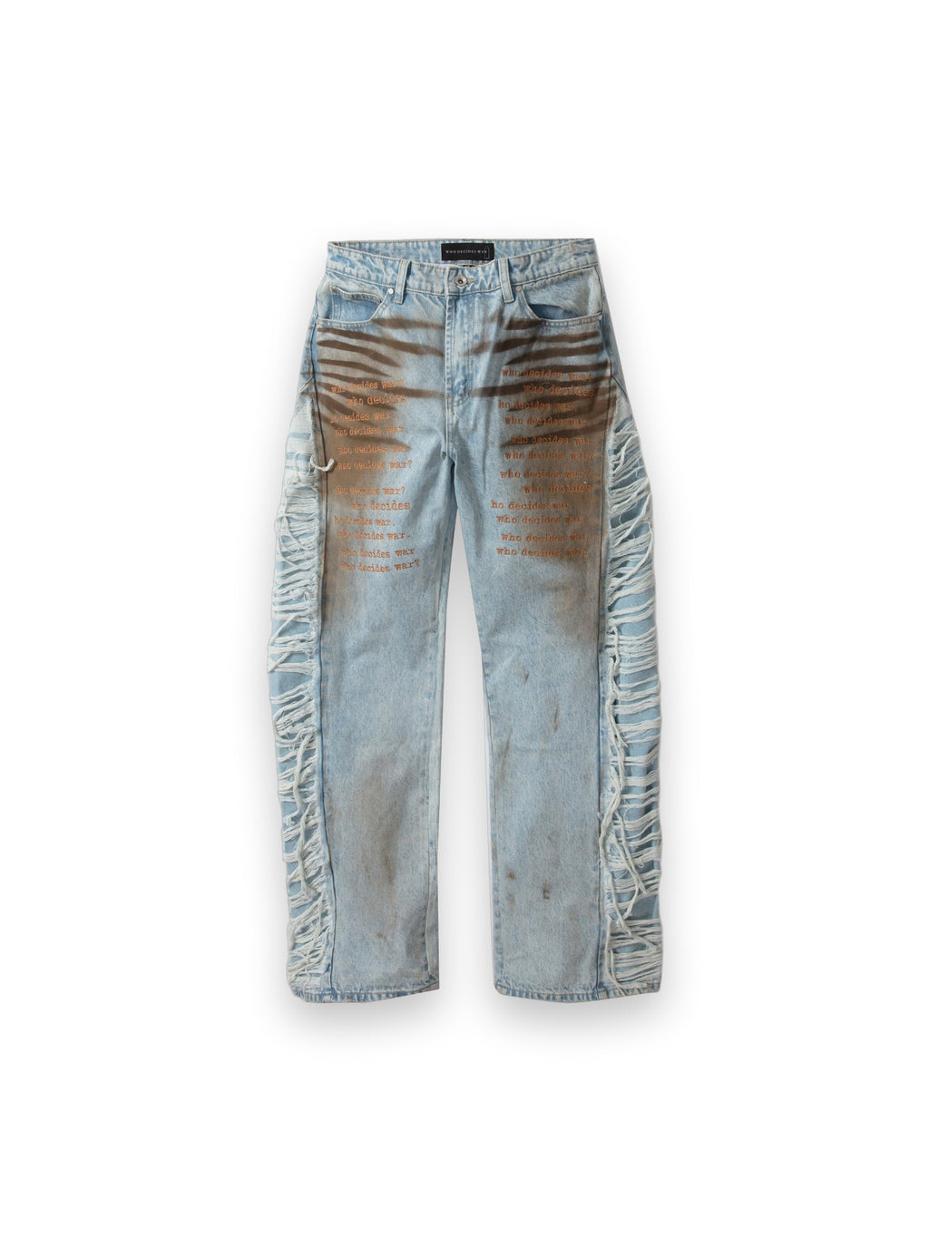 WHO DECIDES WAR MECHANIC ULTRA FLARE DENIM