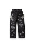 WHO DECIDES WAR SIDE PATCH RELAXATION DENIM