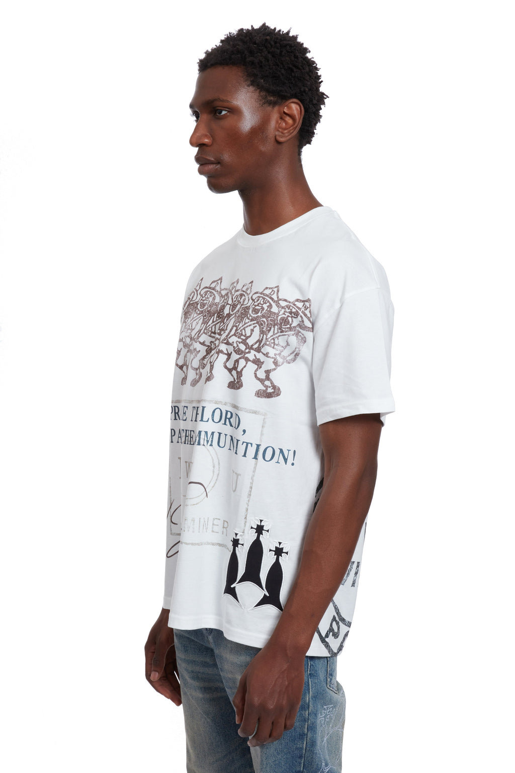 WHO DECIDES WAR POSTAL JERSEY SHORT SLEEVE — vista 5
