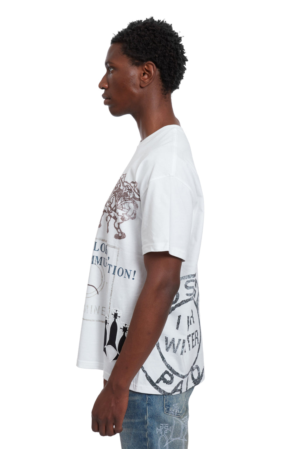 WHO DECIDES WAR POSTAL JERSEY SHORT SLEEVE — vista 6