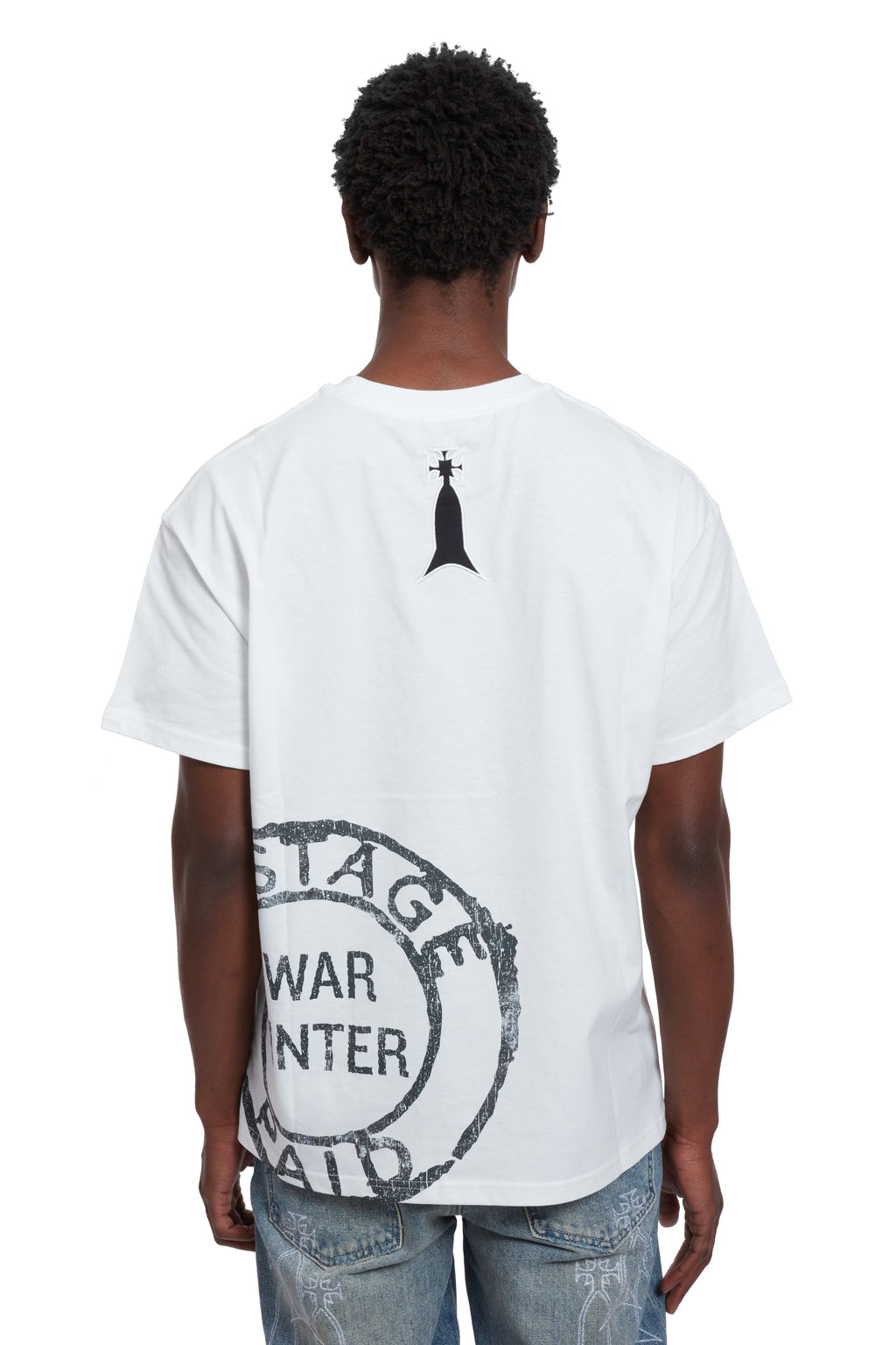 WHO DECIDES WAR POSTAL JERSEY SHORT SLEEVE — vista 7