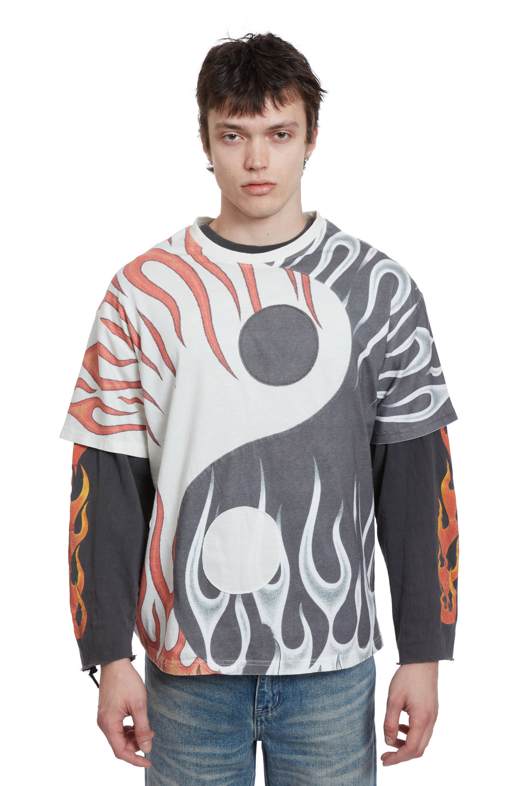 WHO DECIDES WAR YIN YANG JERSEY SHORT SLEEVE — vista 4