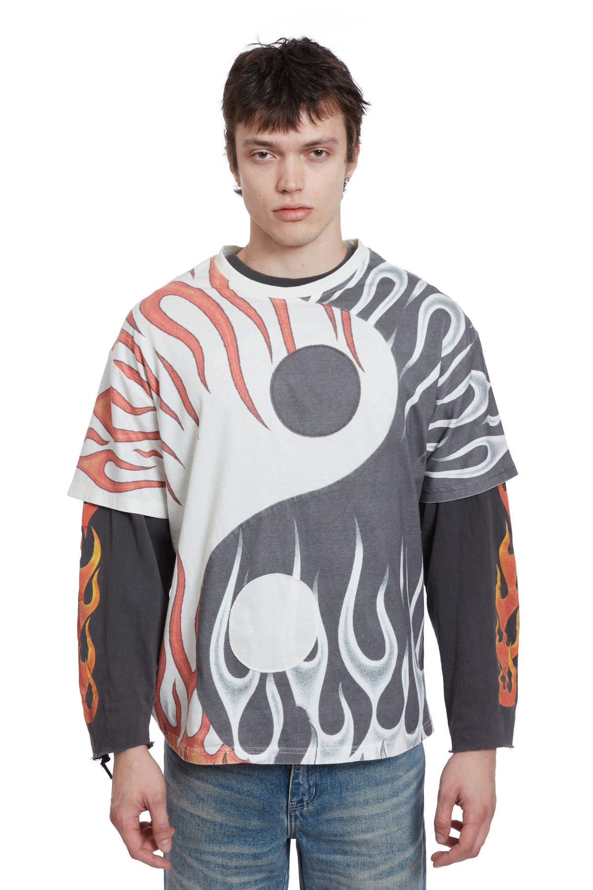 WHO DECIDES WAR YIN YANG JERSEY SHORT SLEEVE — vista 4