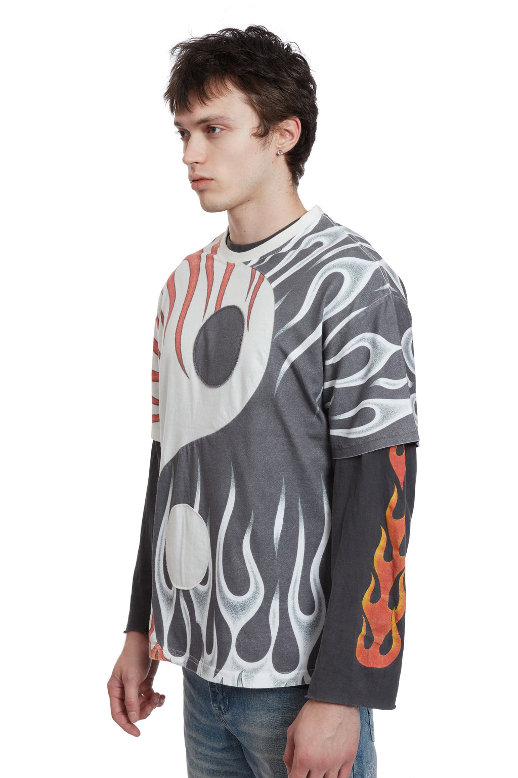 WHO DECIDES WAR YIN YANG JERSEY SHORT SLEEVE — vista 5