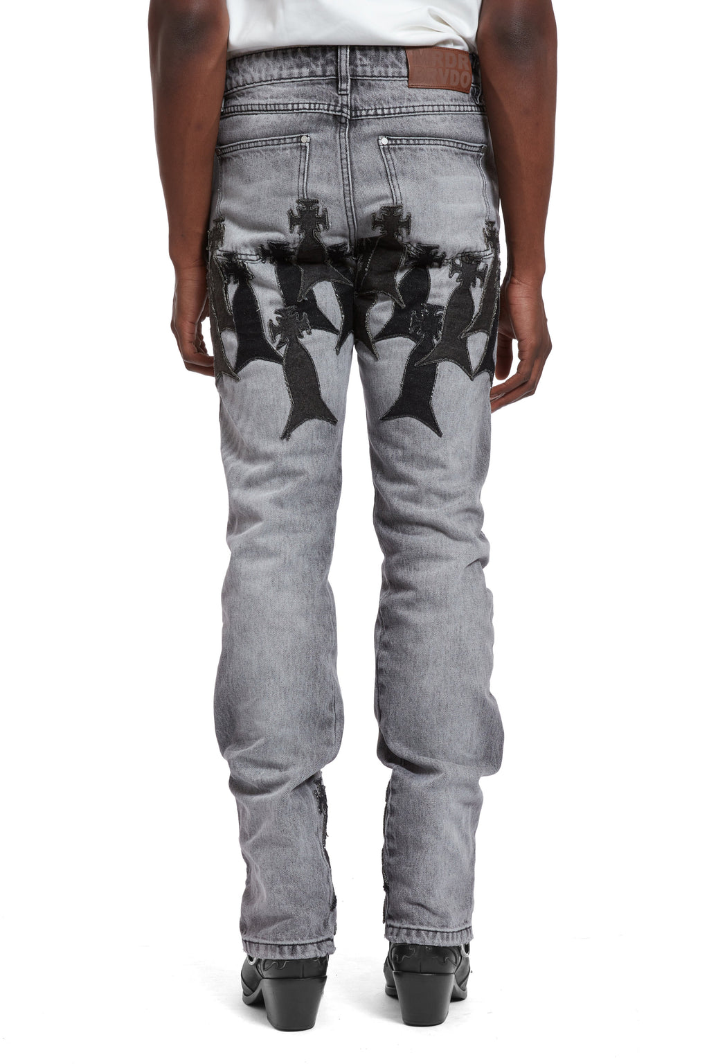 WHO DECIDES WAR SLIM FIT TWILIGHT WASH WITH PATCHES — vista 6