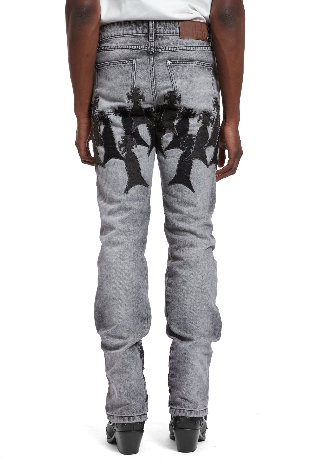 WHO DECIDES WAR SLIM FIT TWILIGHT WASH WITH PATCHES — vista 6